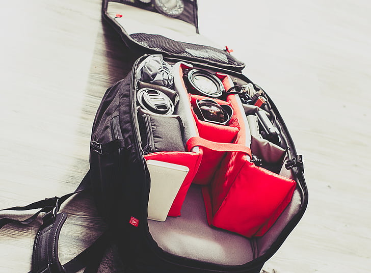 backpack, gear, equipment, travel