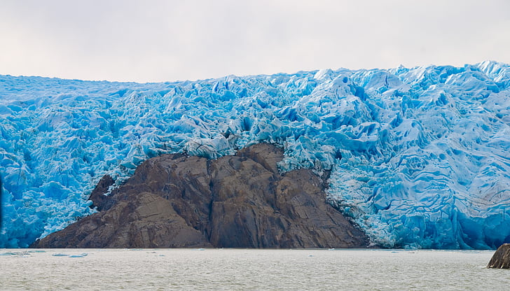 glaciar de, hielo, naturaleza, Chile, senderismo, azul, al aire libre