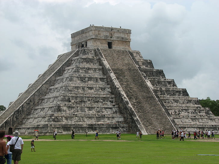 Piramida, Mexic, azteci, Purcarea, Incas, Maya, Yucatan