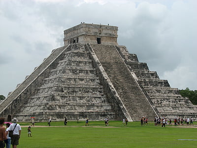 pirámide, México, aztecas, mayas, Incas, Maya, Yucatan
