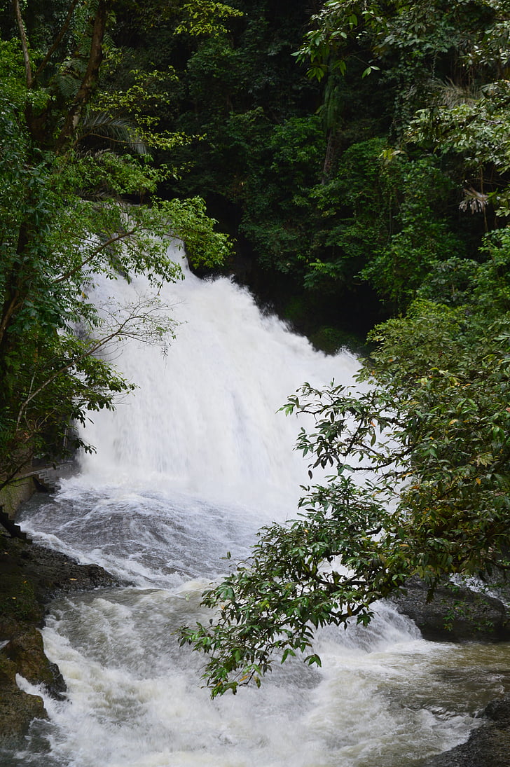 waterfall, bantimurung, maros, sulawesi, indonesia, water