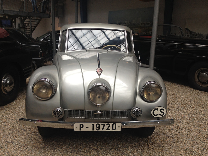 old car, automobile, retro, design, prague, museum, technical