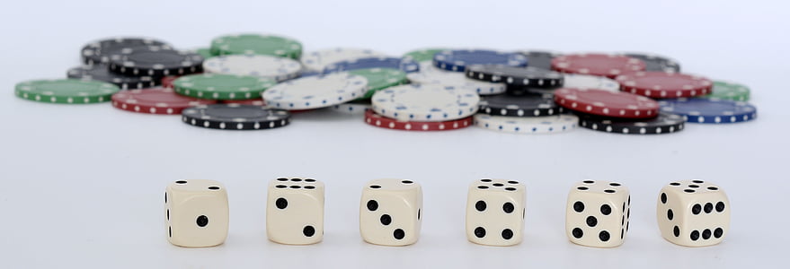 큐브, 도박, 행운, 플레이, gesellschaftsspiel, 지불, 순간 속도