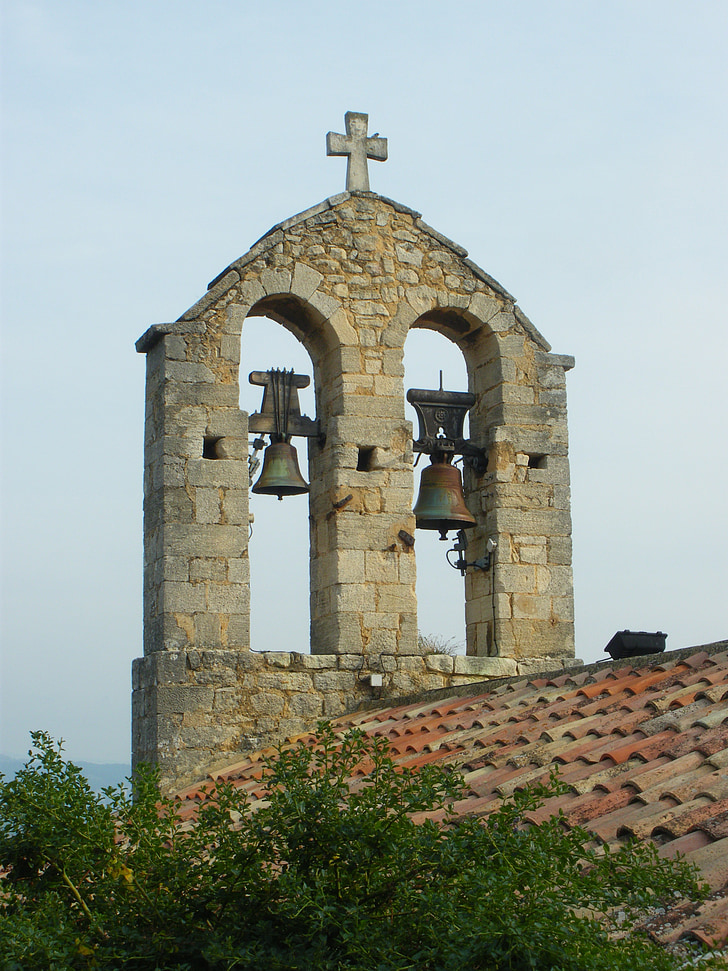 bell tower, ancient, building, architecture, religion, stone, picturesque