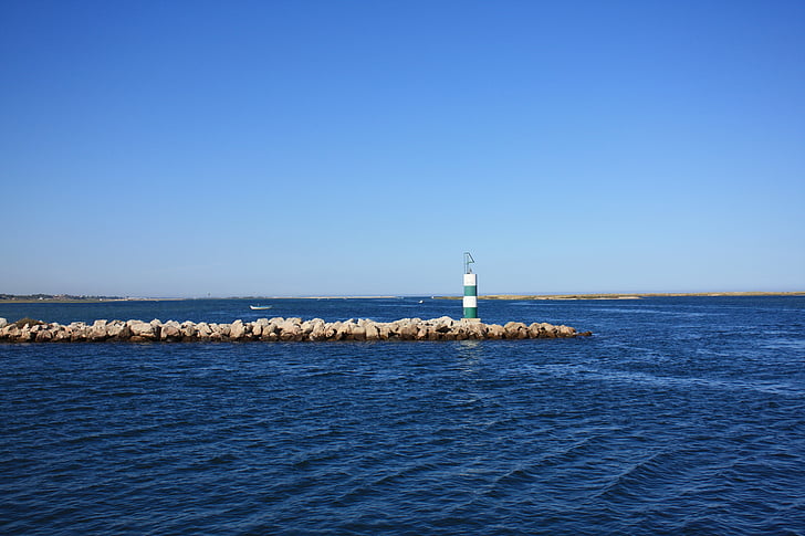 sea, lake, water, beach, coast, rock