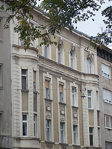 Загреб, Хорватия, город, здание, Архитектура, Улица, внешний вид здания