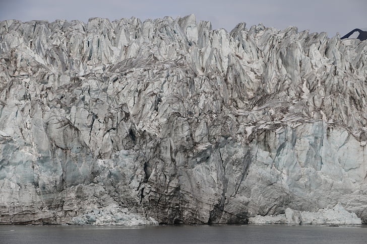 Svalbard, glace, Glacier, Spitzberg