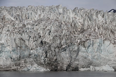Svalbardas, ledo, ledynas, Špicbergeno