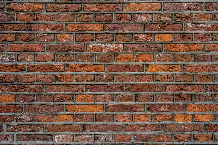 mursten, væg, tekstur, design, murværket, hjem, mursten