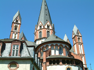 Limbourg, Église, Dom, architecture, Allemagne, Limburger dom, Historiquement