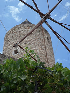 vieux, ancien moulin, Moulin à vent, point de repère, Mallorca, Historiquement, linkage