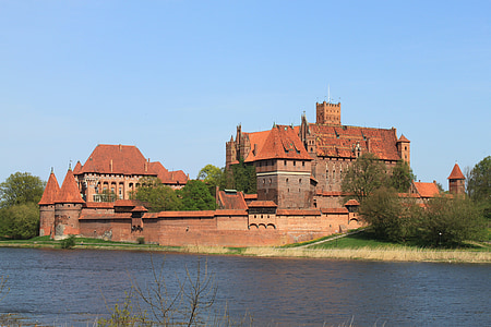 Castle, Malbork, Polen