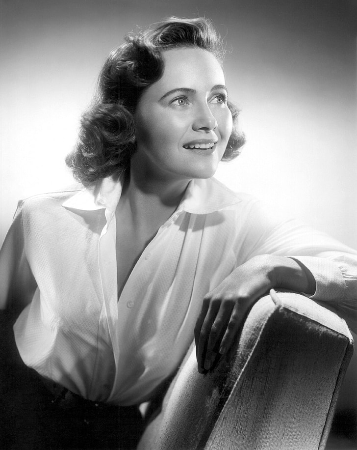 Teresa wright, nữ diễn viên, phim, giai đoạn, truyền hình, Vintage, màu đen và trắng