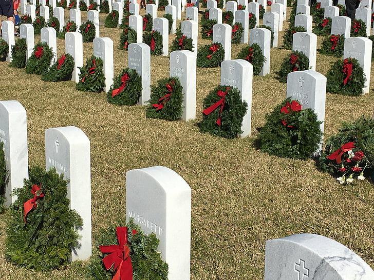 wreaths, military, veterans