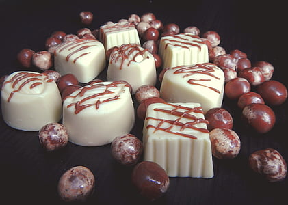 csokoládé, fehér, édes, dögös, kakaó