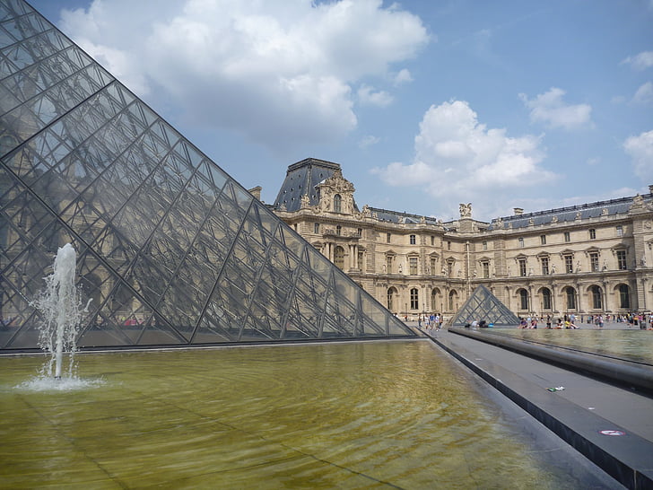 Louvre, Parijs, Frankrijk