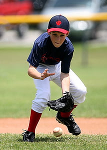 baseball, player, action, game, sport, uniform, ball