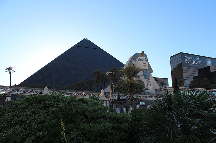 las vegas, piramīda, Luxor, Ēģipte