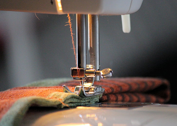 sewing machine, foot, yarn, sew, thread, coiled, sewing thread