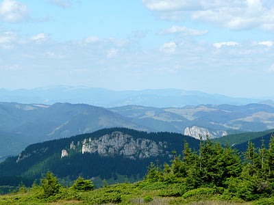 a terra do, montanhas de cebola, Transilvânia, Dom, natureza