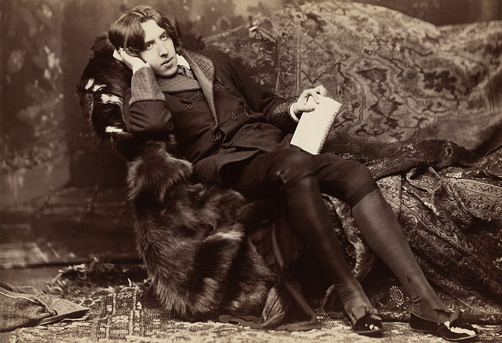 ออสการ์ป่า, 1882, นักเขียน, ผู้เขียน, เขียนหนังสือ, ในอดีต, นั่ง