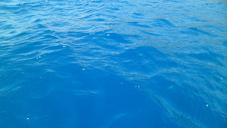 sea, water, blue