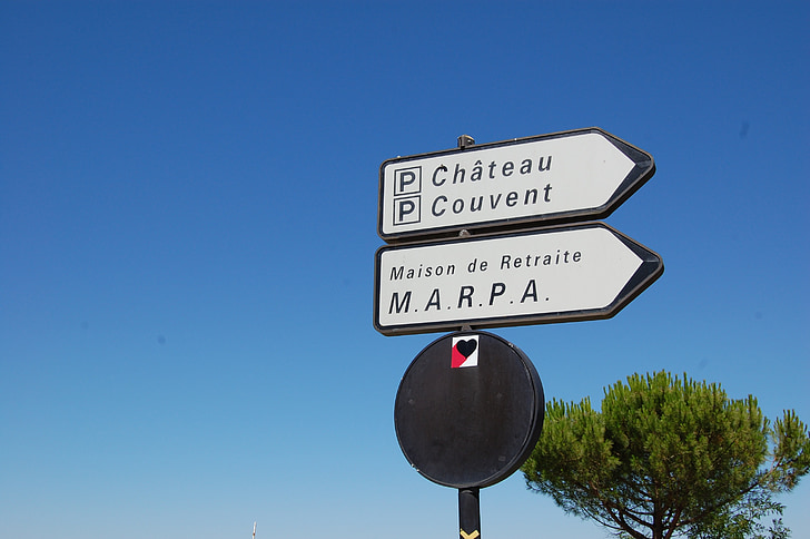 Frankrike, riktning, Chateau