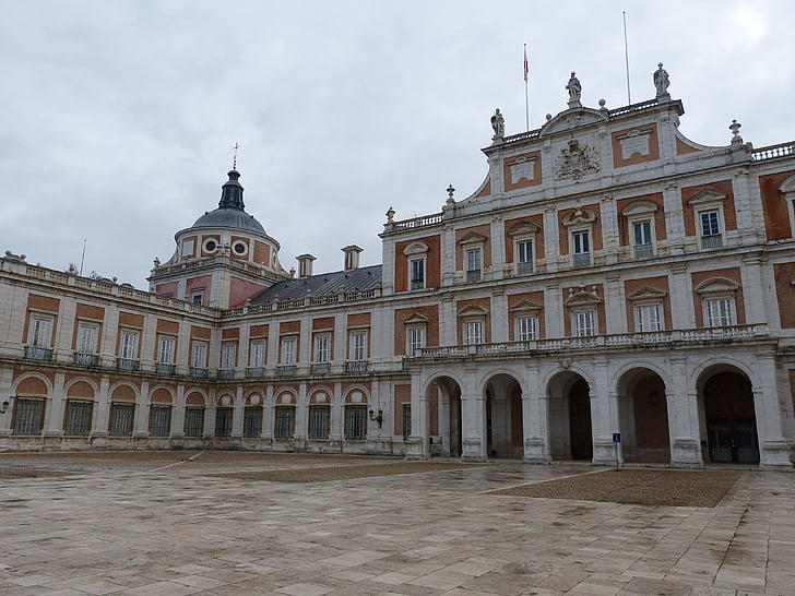 Aranjuez, Madrid, Španija, Kastilija, grad, Palace, prebivališča
