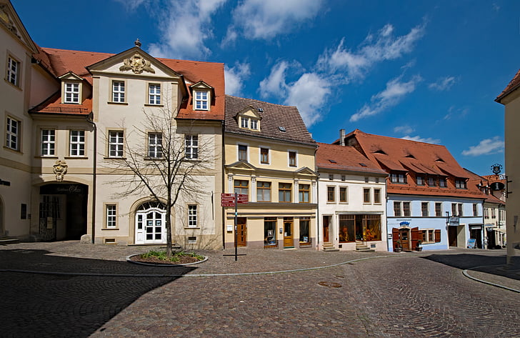 Querfurt, Saška-anhalt, Nemčija, arhitektura, zanimivi kraji, stavbe, Evropi