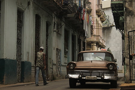 Kuba, la habana, Hawana, Habana, Karaiby, podróży, Miasto