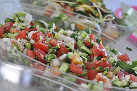 salade, voedsel, dieet, plantaardige, Vegetarisch, groen, lunch