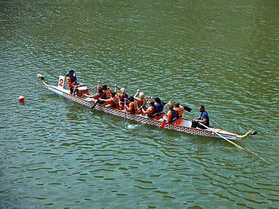 rowing team, row boat, water sports, florence italy