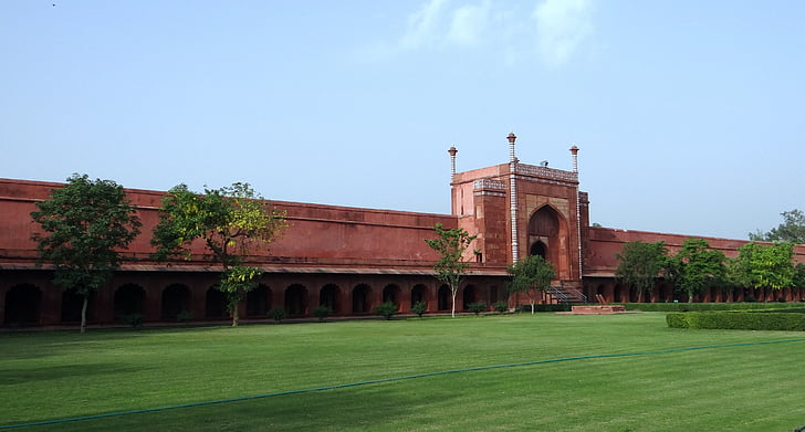 portão sul, taj mahal, Agra, Índia
