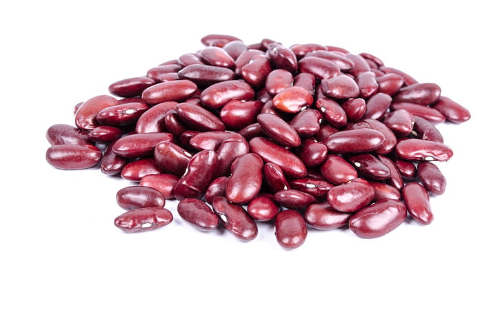 beans, kidney, pile, isolated, heap, nobody, many