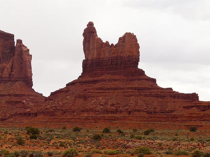 monument valley, Kayenta, Arizona, Verenigde Staten, berg, zand steen