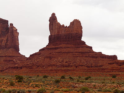 vallée de monument, Kayenta, Arizona, é.-u., montagne, Pierre de sable