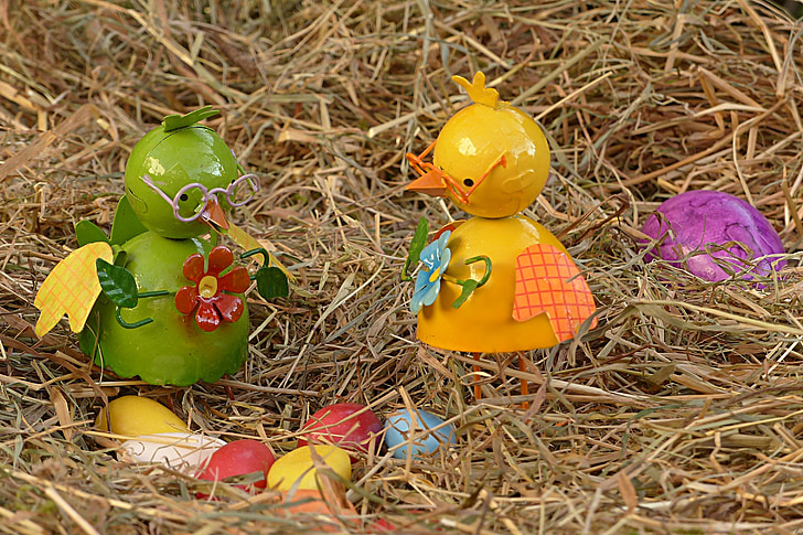 easter, easter eggs, figure, deco, spring
