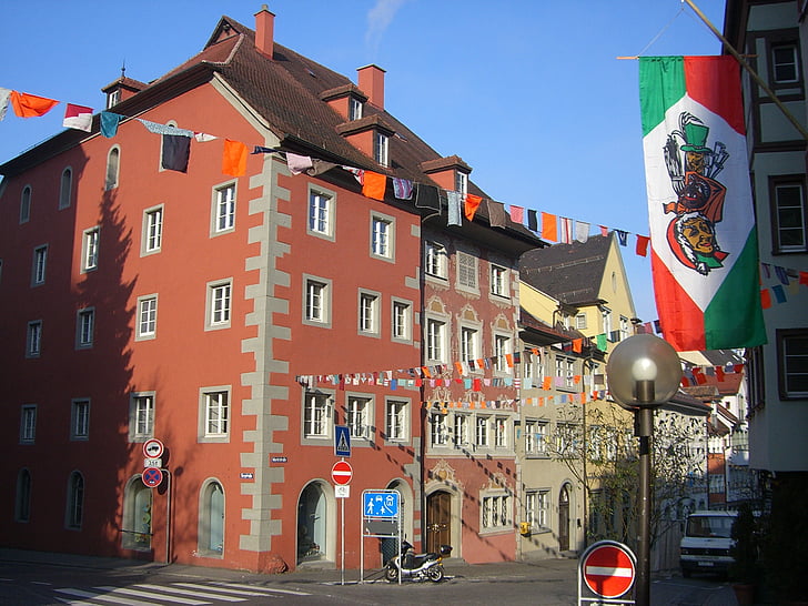 ίδρυση σπίτι, Ravensburg, στο κέντρο της πόλης, του Μεσαίωνα, Ravensburger, Μουσείο, παιχνίδια