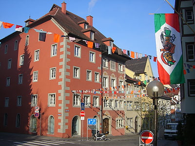 alapító ház, Ravensburg, belváros, a középkorban, Ravensburger, Múzeum, játékok