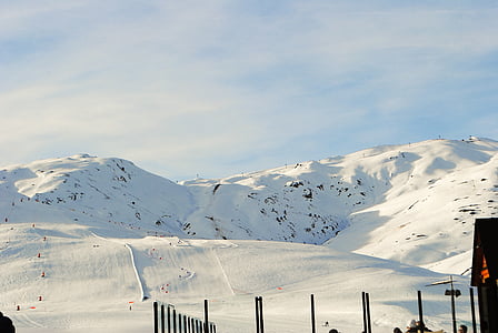 sneeuw, Pyrénées, Nevada, winter, witte winter, koude, natuur