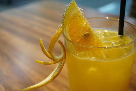 popoldanski čaj, pomarančni sok, poletne pijače