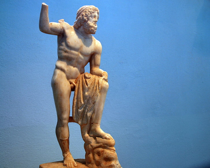 elefsis, greece, statures, old gods, religion, historically, ancient