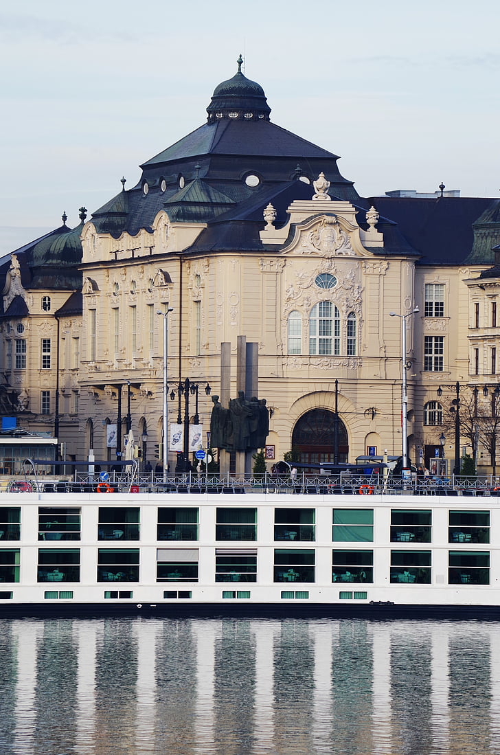 Slovacchia, Danubio, Bratislava, fiume, Visualizzazioni, città