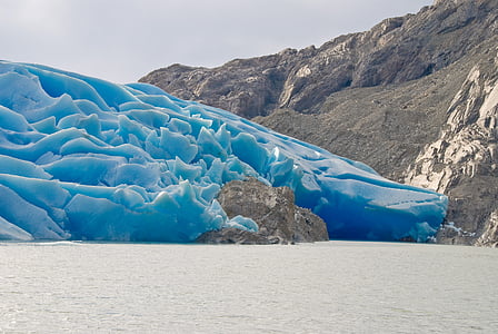冰川, 冰, 自然, 智利, 徒步旅行, 山, 风景