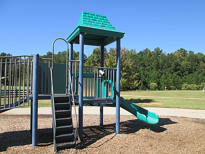 Taman Bermain Anak, slide, menyenangkan, Taman, Bermain, masa kanak-kanak, Taman Bermain