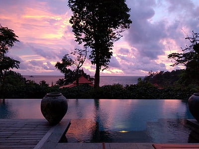plage, Phuket, villa avec piscine