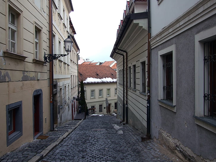 Slovakien, Bratislava, gamla stan, Street