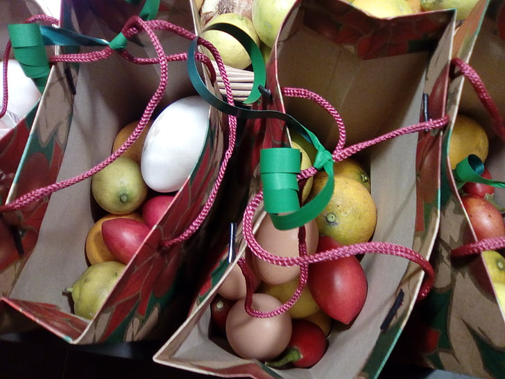 gifts, eggs, tapes, cultures