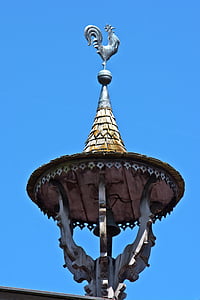 weather vane, weather bell, storm bell, signal, weather, bavaria, custom