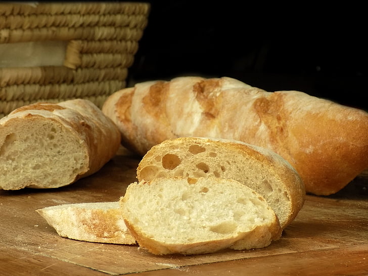 francoske štruce, mlečni kruh, baguete, kruh, Pekarna, obrtnik kruh, domov